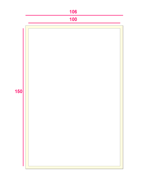 ETIQUETA PAPEL ECOTRANSFER | C2075 | 100X150X1 | RL C/800 | 3"