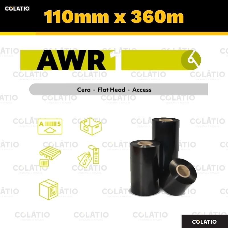 RIBBON CERA | AWR1 | 110X360 | EXTERNO | 1"